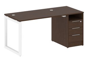 Мебель Metal System Quattro 5x5 венге цаво/белый металл