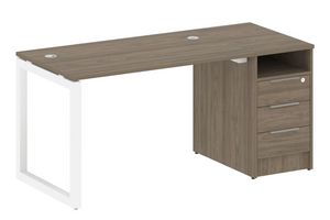 Мебель Metal System Quattro 5x5 вяз благородный/белый металл