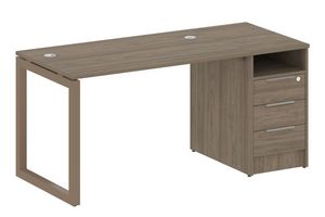 Мебель Metal System Quattro 5x5 вяз благородный/мокко металл