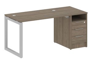 Мебель Metal System Quattro 5x5 вяз благородный/серый металл