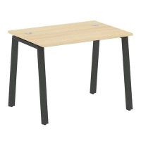Metal System Style БА.СП-1 (Акация лорка/черный) Стол письменный на А-образном м/к