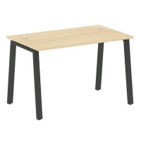 Metal System Style БА.СП-2 (Акация лорка/черный) Стол письменный на А-образном м/к