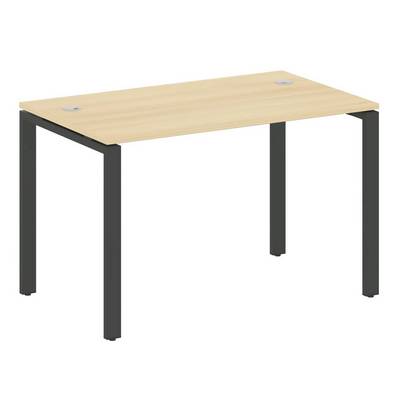 Metal System Style БП.СП-2 (Акация лорка/черный) Стол письменный на П-образном м/к