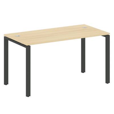 Metal System Style БП.СП-3 (Акация лорка/черный) Стол письменный на П-образном м/к