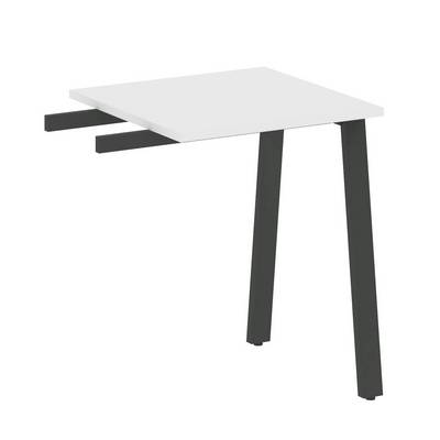 Metal System Style БА.ПР-1 (Белый/антрацит) Приставной элемент на А-образном м/к (используется в качестве брифинга или боковой приставки)