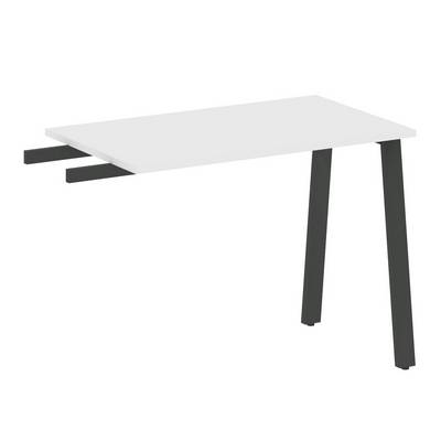 Metal System Style БА.ПР-3 (Белый/антрацит) Приставной элемент на А-образном м/к (используется в качестве брифинга или боковой приставки)