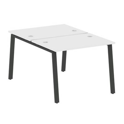 Metal System Style БА.РАС-СП-2.1 (Белый/антрацит) Рабочая станция на А-образном м/к