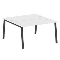 Metal System Style БА.РАС-СП-2.3 (Белый/антрацит) Рабочая станция на А-образном м/к