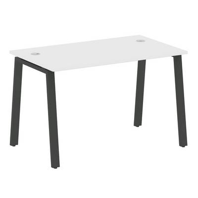 Metal System Style БА.СП-2 (Белый/черный) Стол письменный на А-образном м/к