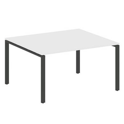 Metal System Style БП.ПРГ-1.3 (Белый/антрацит) Переговорный стол (1 столешница) на П-образном м/к