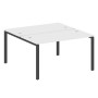 Metal System Style БП.РАС-СП-2.3 (Белый/антрацит) Рабочая станция на П-образном м/к