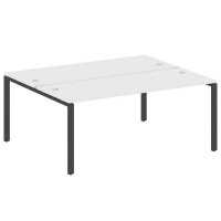 Metal System Style БП.РАС-СП-2.5 (Белый/антрацит) Рабочая станция на П-образном м/к