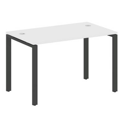 Metal System Style БП.СП-2 (Белый/черный) Стол письменный на П-образном м/к