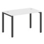 Metal System Style БП.СП-2 (Белый/черный) Стол письменный на П-образном м/к