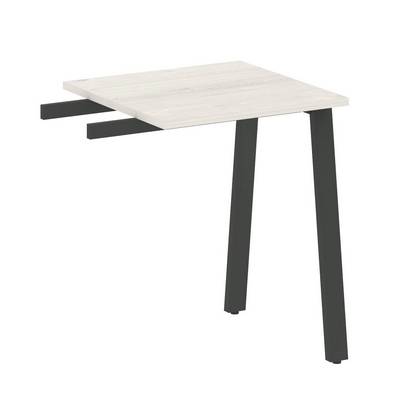 Metal System Style БА.ПР-1 (Дуб Наварра/антрацит) Приставной элемент на А-образном м/к (используется в качестве брифинга или боковой приставки)