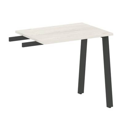 Metal System Style БА.ПР-2 (Дуб Наварра/антрацит) Приставной элемент на А-образном м/к (используется в качестве брифинга или боковой приставки)