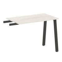 Metal System Style БА.ПР-3 (Дуб Наварра/антрацит) Приставной элемент на А-образном м/к (используется в качестве брифинга или боковой приставки)