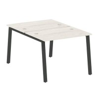 Metal System Style БА.РАС-СП-2.1 (Дуб Наварра/антрацит) Рабочая станция на А-образном м/к