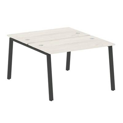 Metal System Style БА.РАС-СП-2.2 (Дуб Наварра/антрацит) Рабочая станция на А-образном м/к