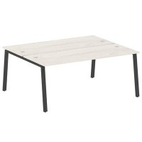 Metal System Style БА.РАС-СП-2.5 (Дуб Наварра/антрацит) Рабочая станция на А-образном м/к