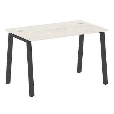 Metal System Style БА.СП-2 (Дуб Наварра/антрацит) Стол письменный на А-образном м/к