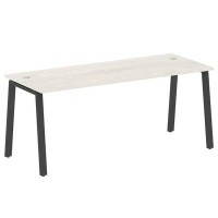 Metal System Style БА.СП-5 (Дуб Наварра/антрацит) Стол письменный на А-образном м/к