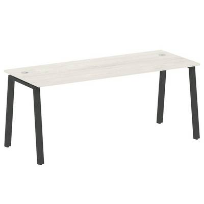 Metal System Style БА.СП-5 (Дуб Наварра/антрацит) Стол письменный на А-образном м/к