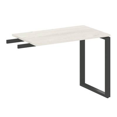 Metal System Style БО.ПР-3 (Дуб Наварра/антрацит) Приставной элемент на О-образном м/к (используется в качестве брифинга или боковой приставки)