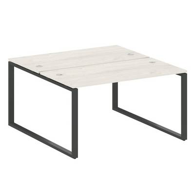 Metal System Style БО.РАС-СП-2.3 (Дуб Наварра/антрацит) Рабочая станция на О-образном м/к