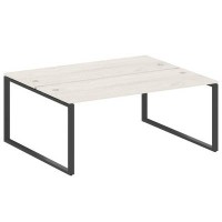 Metal System Style БО.РАС-СП-2.5 (Дуб Наварра/антрацит) Рабочая станция на О-образном м/к