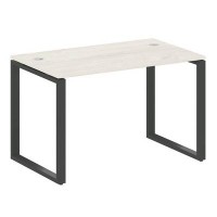 Metal System Style БО.СП-2 (Дуб Наварра/черный) Стол письменный на О-образном м/к