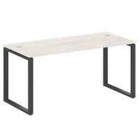 Metal System Style БО.СП-4 (Дуб Наварра/черный) Стол письменный на О-образном м/к