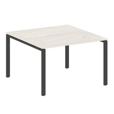 Metal System Style БП.ПРГ-1.2 (Дуб Наварра/антрацит) Переговорный стол (1 столешница) на П-образном м/к