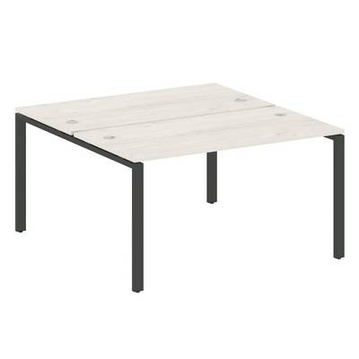 Metal System Style БП.РАС-СП-2.3 (Дуб Наварра/черный) Рабочая станция на П-образном м/к