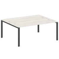 Metal System Style БП.РАС-СП-2.5 (Дуб Наварра/антрацит) Рабочая станция на П-образном м/к