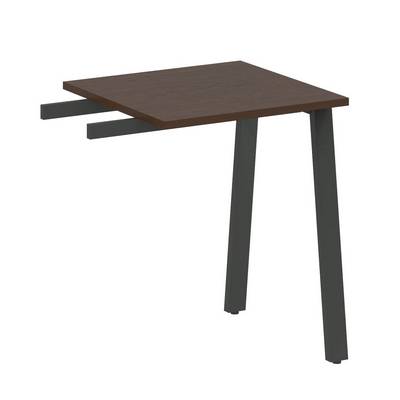 Metal System Style БА.ПР-1 (Венге цаво/черный) Приставной элемент на А-образном м/к (используется в качестве брифинга или боковой приставки)