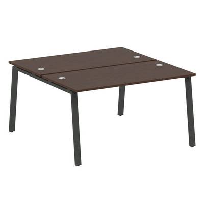 Metal System Style БА.РАС-СП-2.3 (Венге цаво/антрацит) Рабочая станция на А-образном м/к