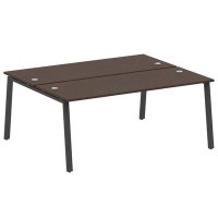 Metal System Style БА.РАС-СП-2.5 (Венге цаво/черный) Рабочая станция на А-образном м/к