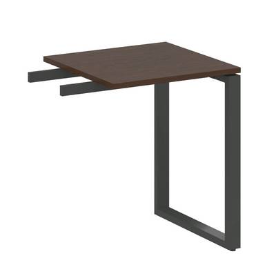 Metal System Style БО.ПР-1 (Венге цаво/антрацит) Приставной элемент на О-образном м/к (используется в качестве брифинга или боковой приставки)