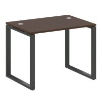 Metal System Style БО.СП-1 (Венге цаво/черный) Стол письменный на О-образном м/к