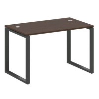 Metal System Style БО.СП-2 (Венге цаво/черный) Стол письменный на О-образном м/к