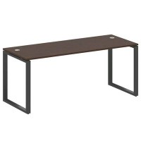 Metal System Style БО.СП-5 (Венге цаво/черный) Стол письменный на О-образном м/к