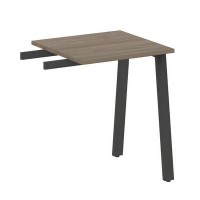 Metal System Style БА.ПР-1 (Вяз благородный/антрацит) Приставной элемент на А-образном м/к (используется в качестве брифинга или боковой приставки)