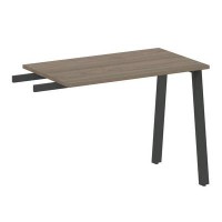 Metal System Style БА.ПР-3 (Вяз благородный/антрацит) Приставной элемент на А-образном м/к (используется в качестве брифинга или боковой приставки)