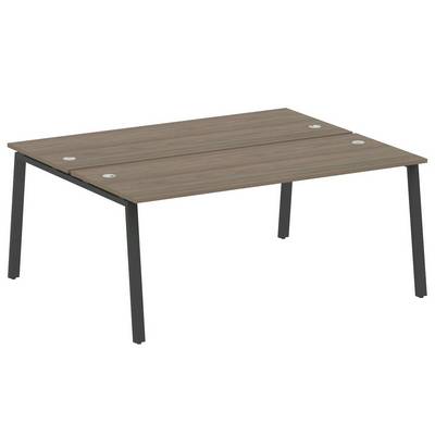 Metal System Style БА.РАС-СП-2.5 (Вяз благородный/антрацит) Рабочая станция на А-образном м/к