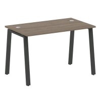 Metal System Style БА.СП-2 (Вяз благородный/антрацит) Стол письменный на А-образном м/к