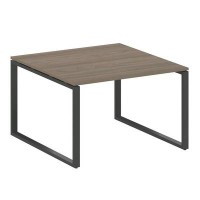 Metal System Style БО.ПРГ-1.2 (Вяз благородный/антрацит) Переговорный стол (1 столешница) на О-образном м/к