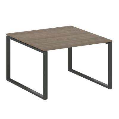 Metal System Style БО.ПРГ-1.2 (Вяз благородный/антрацит) Переговорный стол (1 столешница) на О-образном м/к