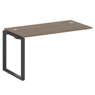 Metal System Style БО.ПРС-СП-1.3 (Вяз благородный/антрацит) Проходной наборный элемент рабочей станции на О-образномм м/к (проходная опора Б.ОСП-72, столешница, комплект траверс)