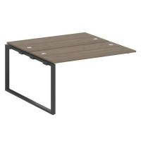 Metal System Style БО.ПРС-СП-2.3 (Вяз благородный/антрацит) Проходной наборный элемент рабочей станции на О-образном м/к (проходная опора Б.ОСП-147, две столешницы, два комплекта траверс)